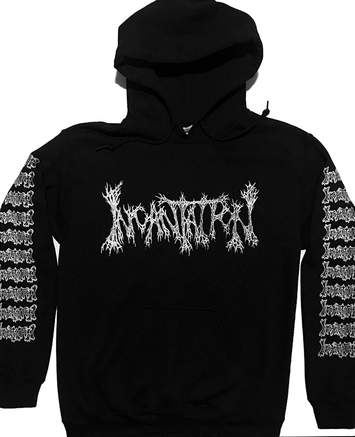 Incantation " Blasphemous Cremation " Hoodie with sleeve prints