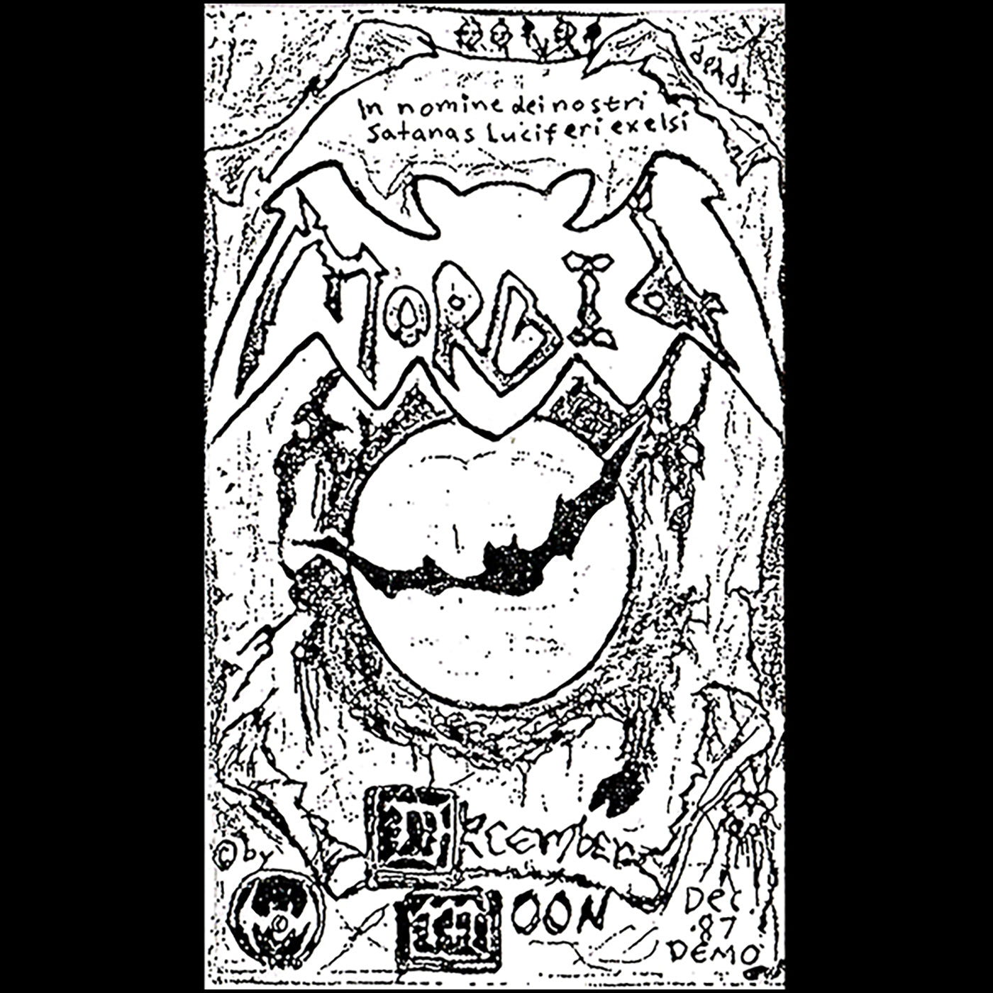 Morbid " December Moon " Demo Flag / Banner / Tapestry