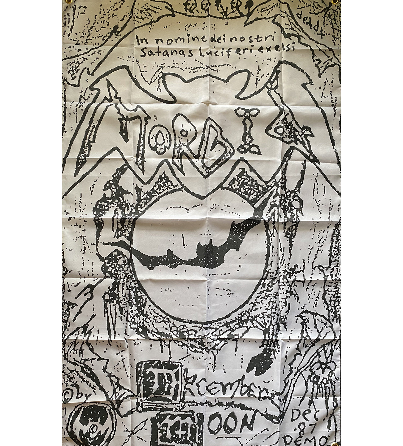 Morbid " December Moon " Demo Flag / Banner / Tapestry