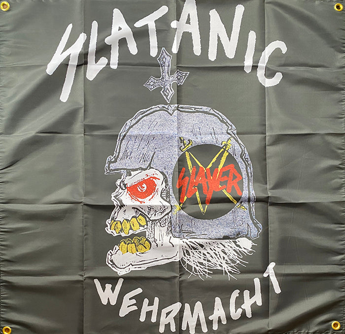 Slaytanic Wehrmacht - Slayer Old- Flag / Banner / Tapestry