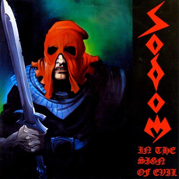 Maglia Sodom In The Sign Of Evil - T-Shirt Uomo Metal 100% Cotone - Maniche Lunghe Nero Taglia M - Foto 7