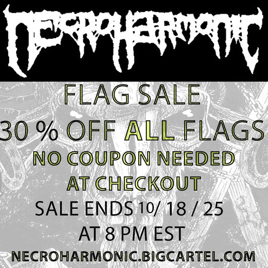 FLAG SALE - OCTOBER 2025