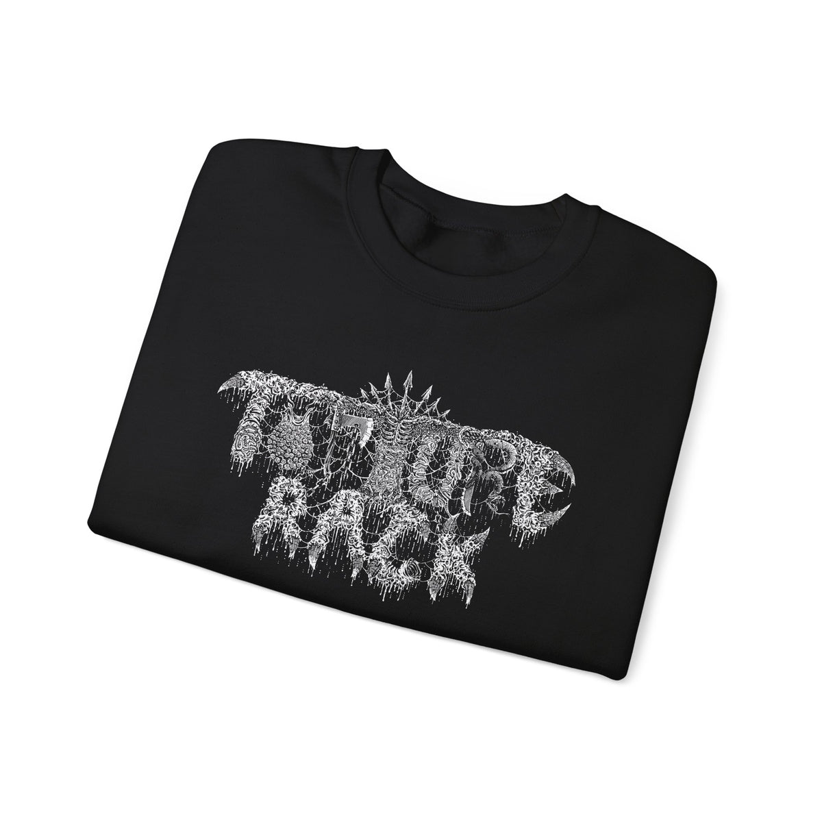 Torture Rack Head And Clubs Crewneck Sweatshirt