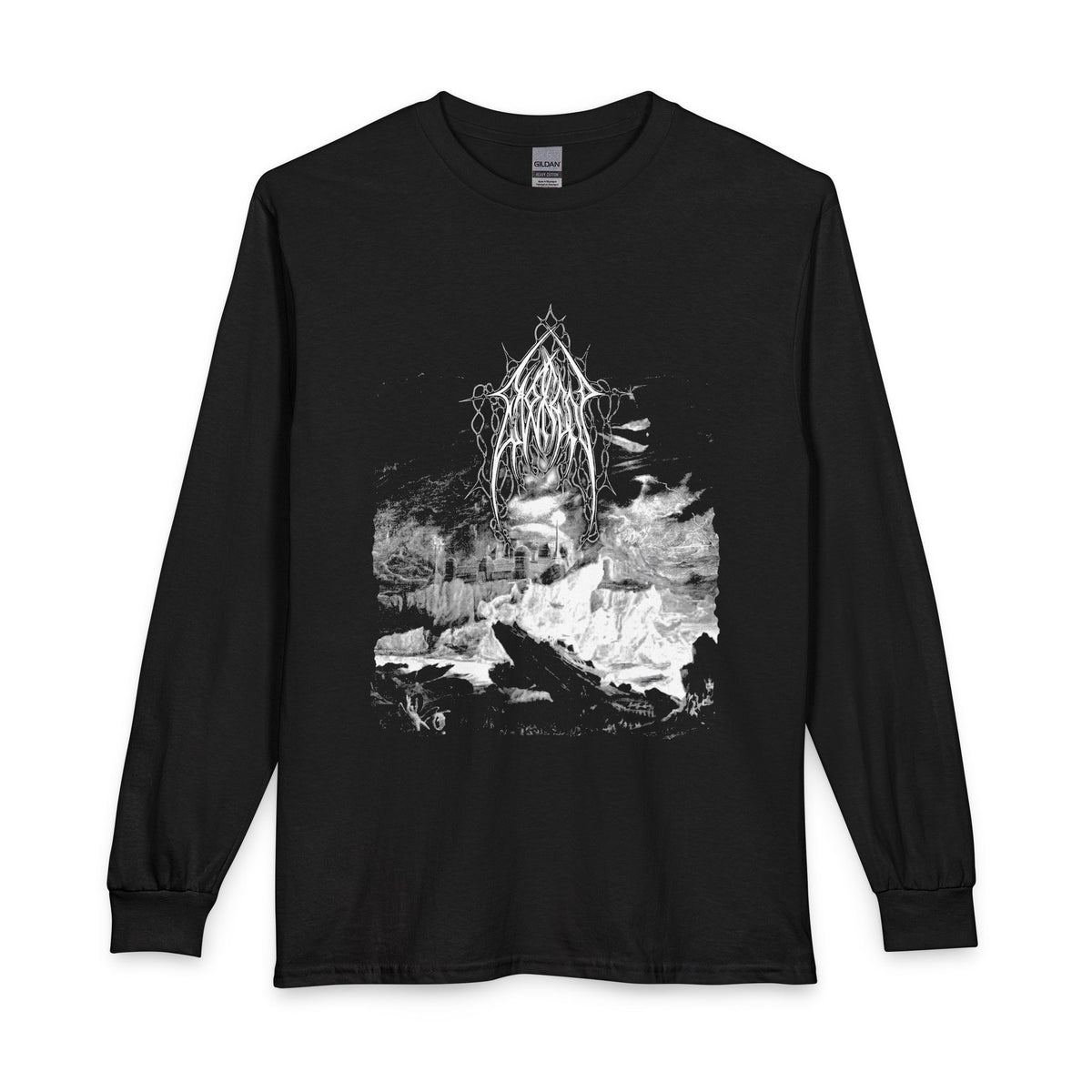 Evoken " Shades Of Night Descending " Longsleeve T-shirt