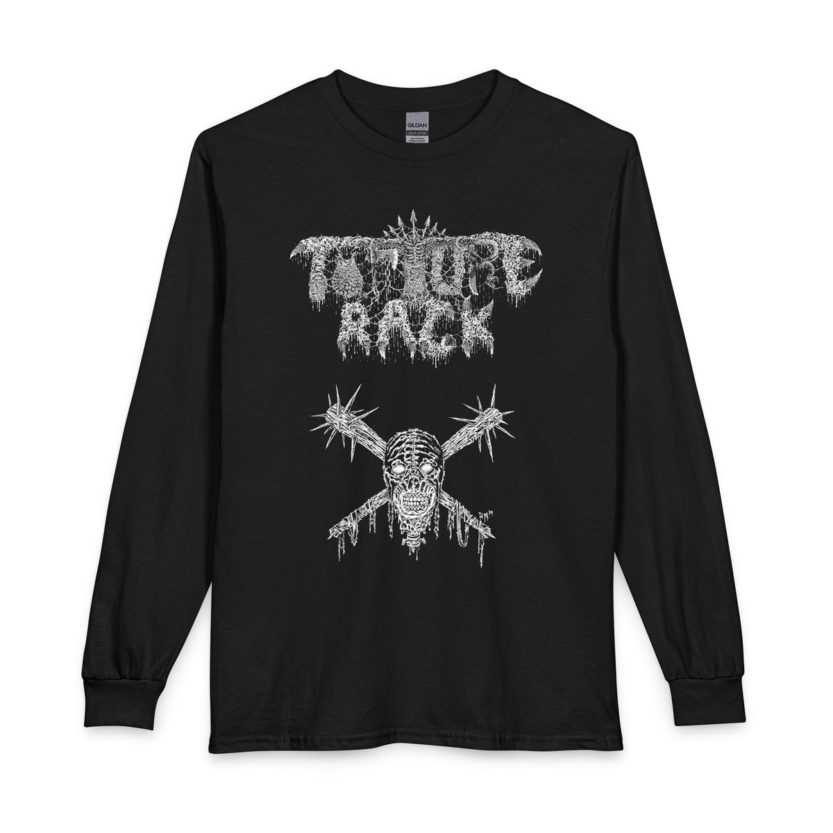Torture Rack " Head and Clubs " Longsleeve T-shirt