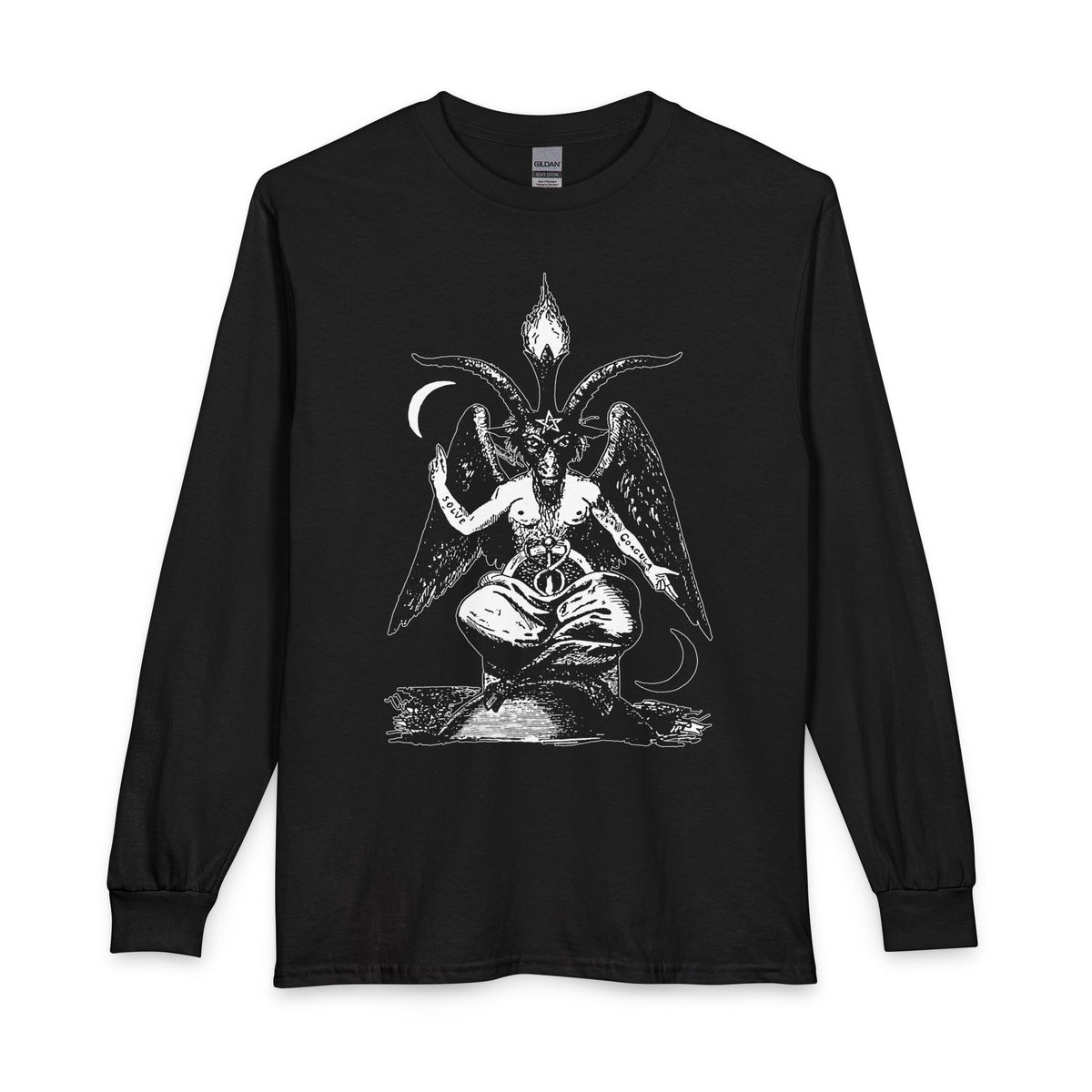 Baphomet " Pentagram " Longsleeve T-shirt