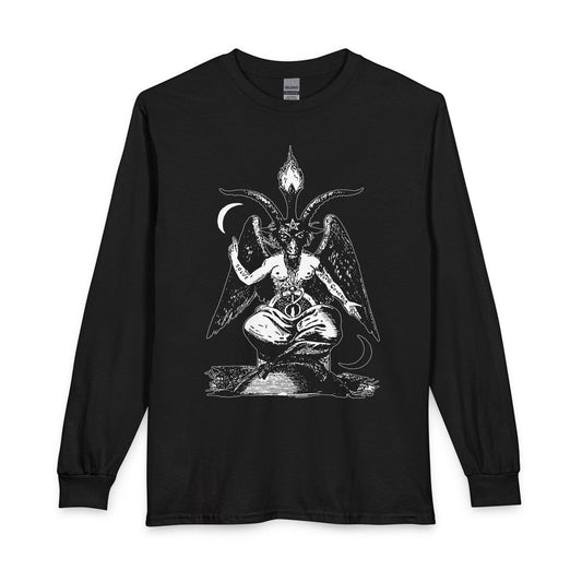 Baphomet " Pentagram " Longsleeve T-shirt