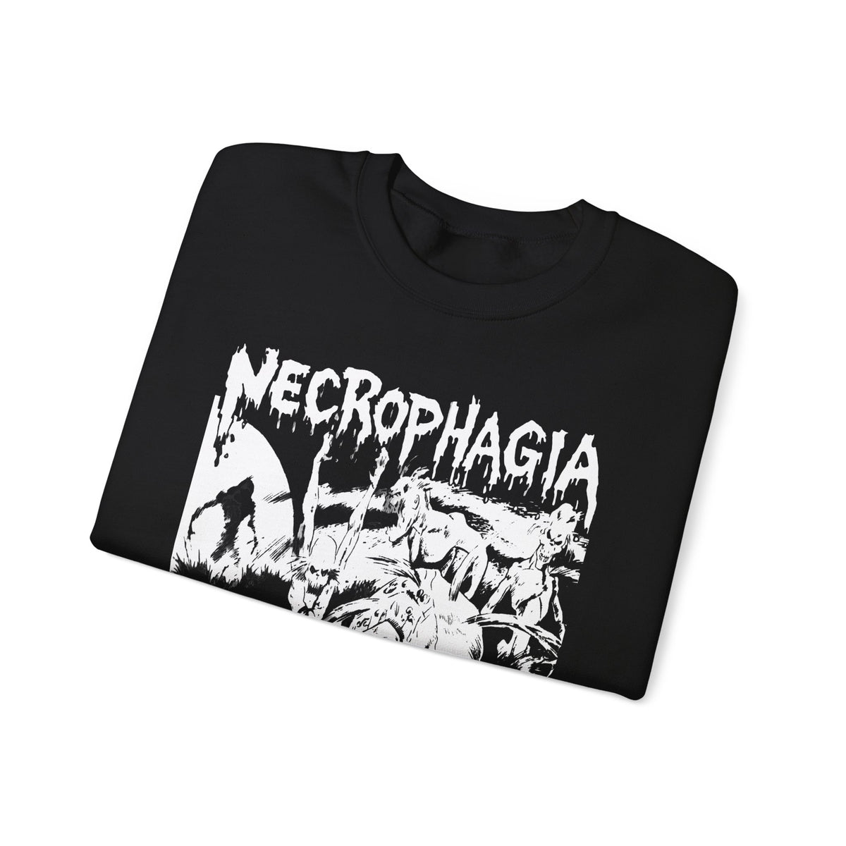 Necrophagia Nightmare Continues Crewneck Sweatshirt