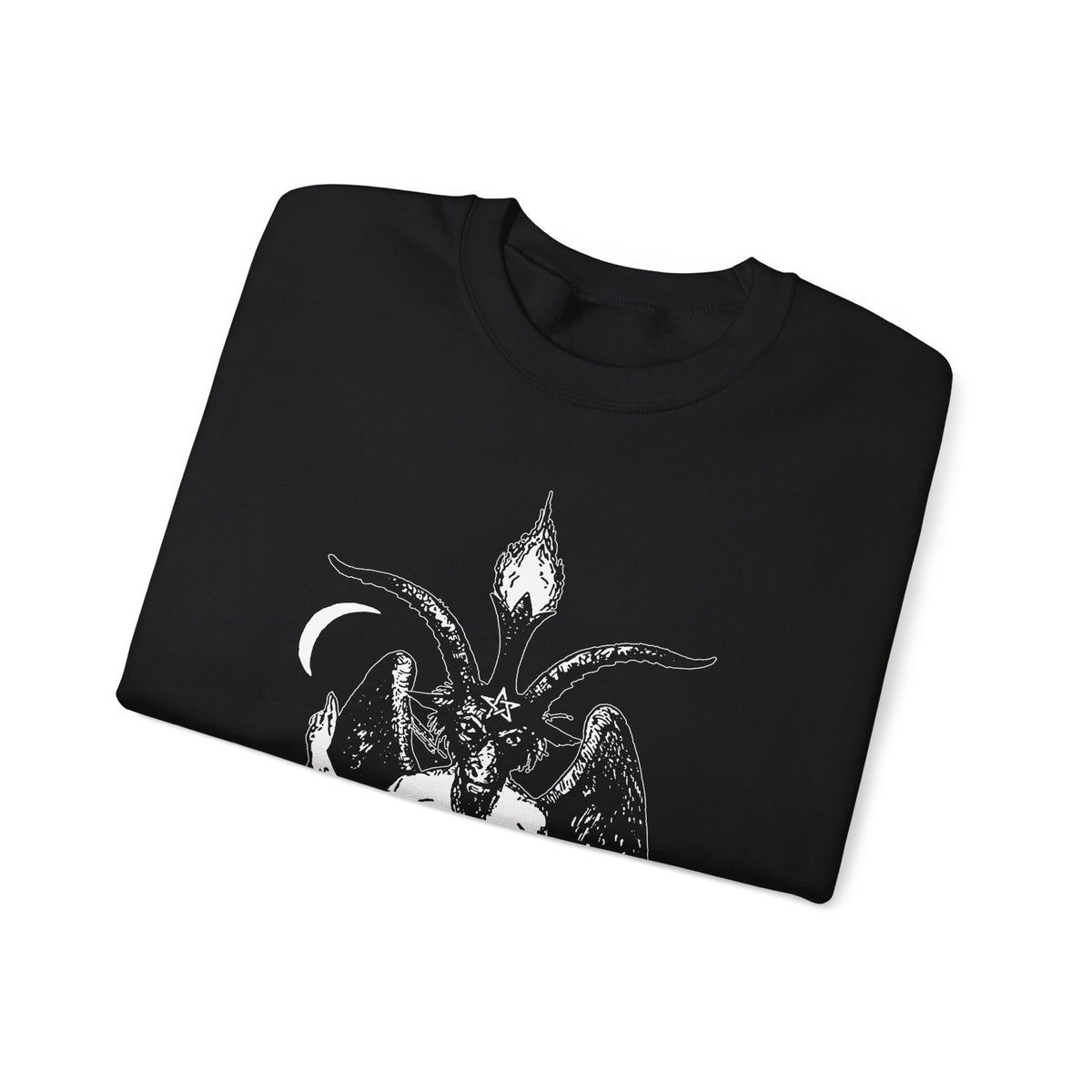 Baphomet Satanic Crewneck Sweatshirt