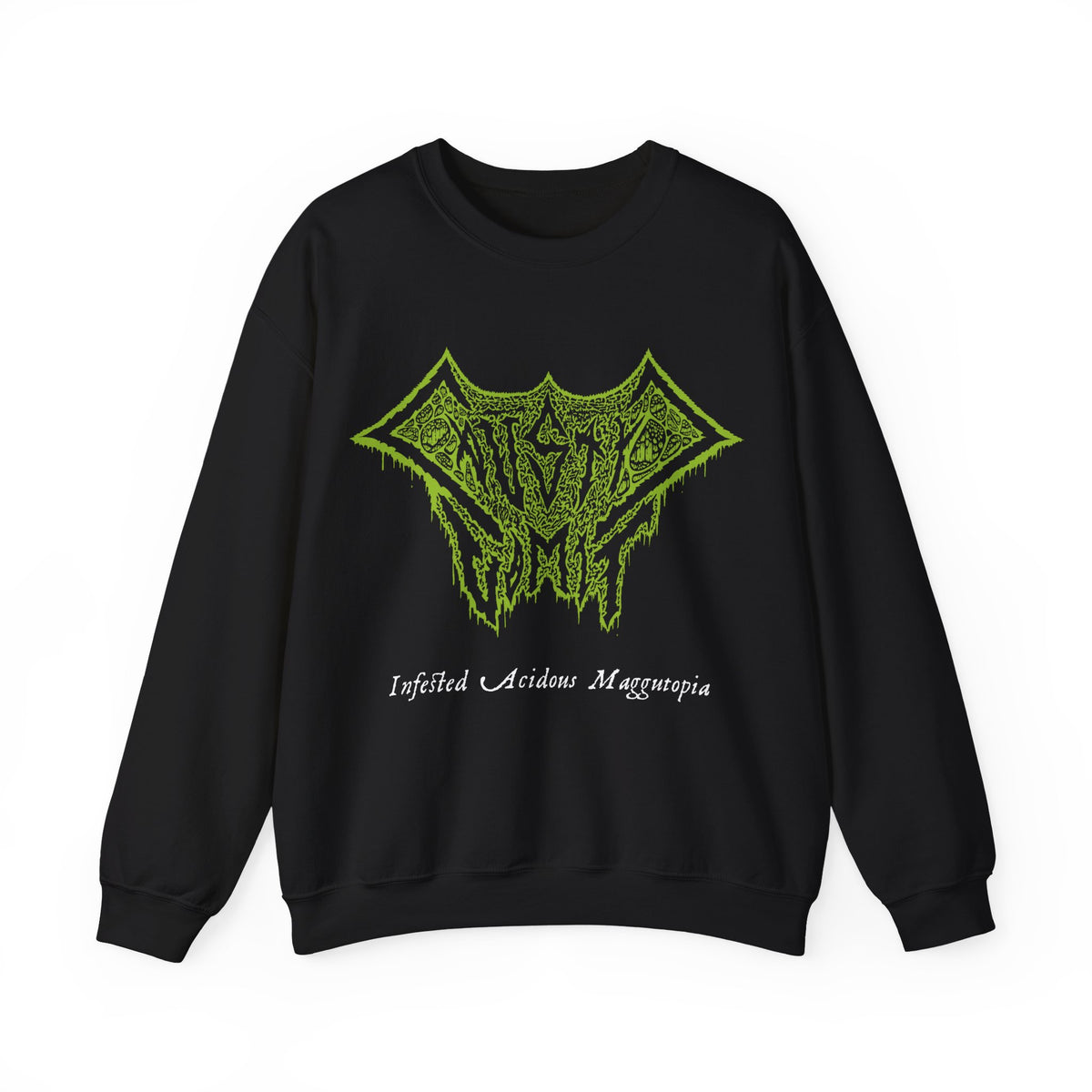 Caustic Vomit "Infested Acidic Maggutopia" Sweatshirt