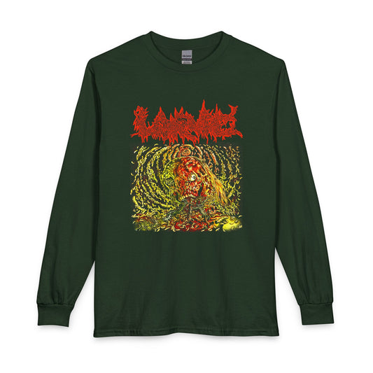 Larvae " Horrors From An Infested Subconscious " Longsleeve Forest Green T-shirt