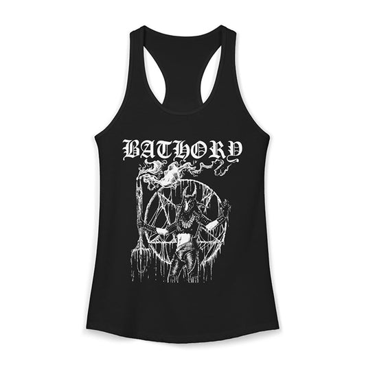 Bathory "Satan is my Master " Racerback Ladies Tanktop