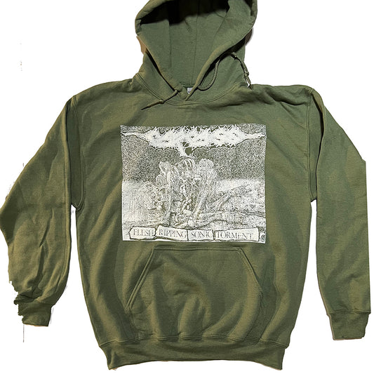 Carcass " Flesh Ripping Sonic Torment " Hoodie