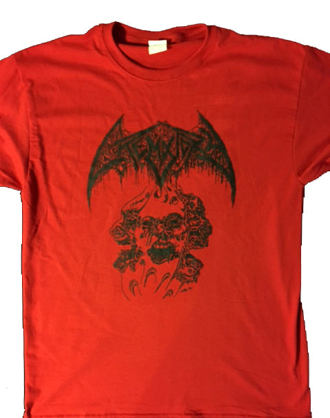 Crematory  " Three Faces "  Red T shirt