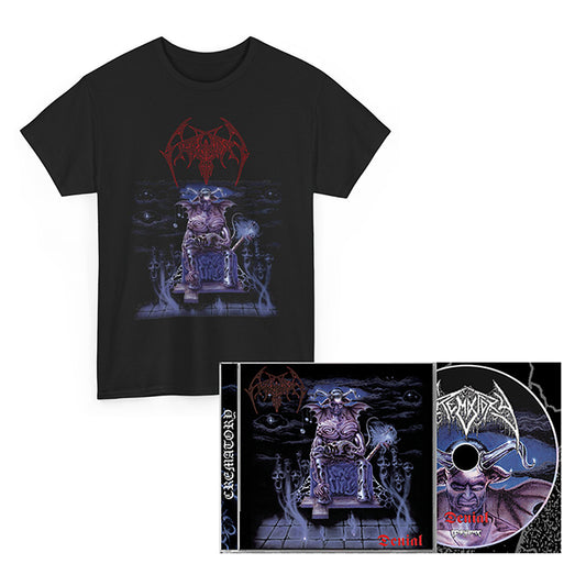 Crematory " Denial "  CD / T SHIRT - COMBO DEAL