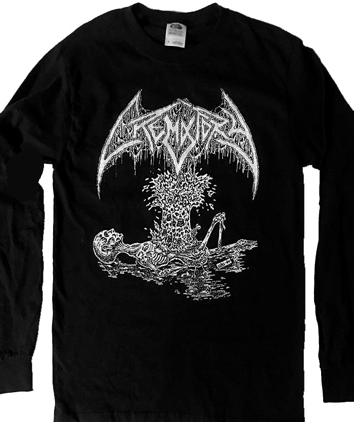 Crematory " Exploding Chest " Long Sleeve T shirt  Rare artwork from 1990 !!! Long Sleeve T shirt version  Pure Tuned down Swedish Death legends…