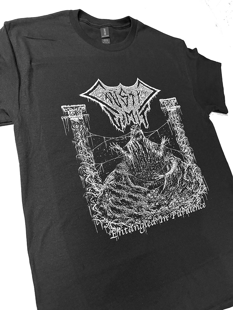 Caustic Vomit " Entangled In Purulence "  T shirt
