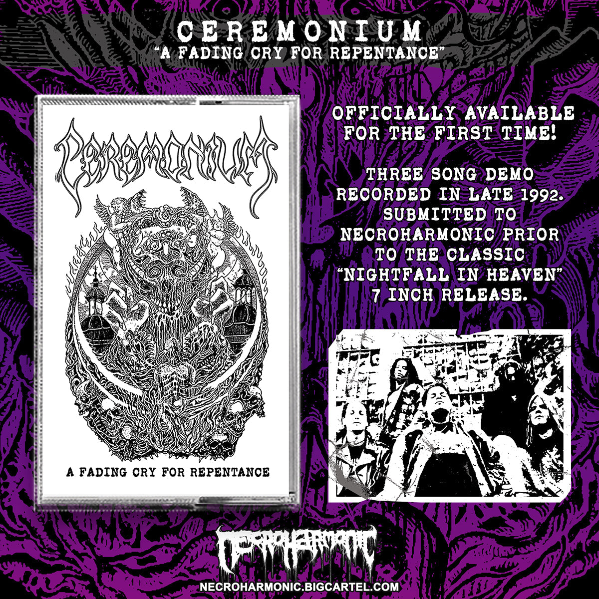 Ceremonium " A Fading Cry For Repentance " Tape