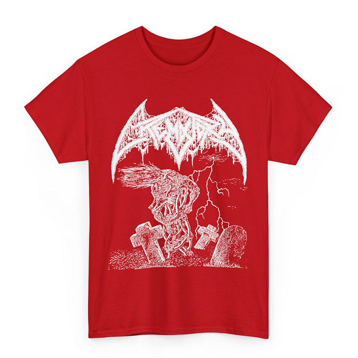 Crematory " Wrath from The Unknown "  T shirt Red