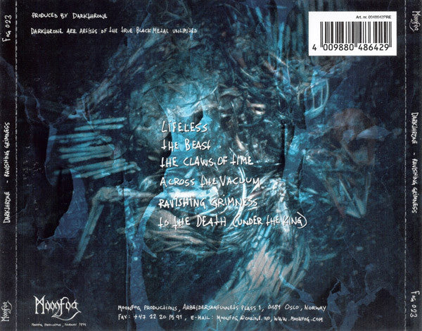 Dark Throne " Ravishing Grimness " CD  Moonfog version