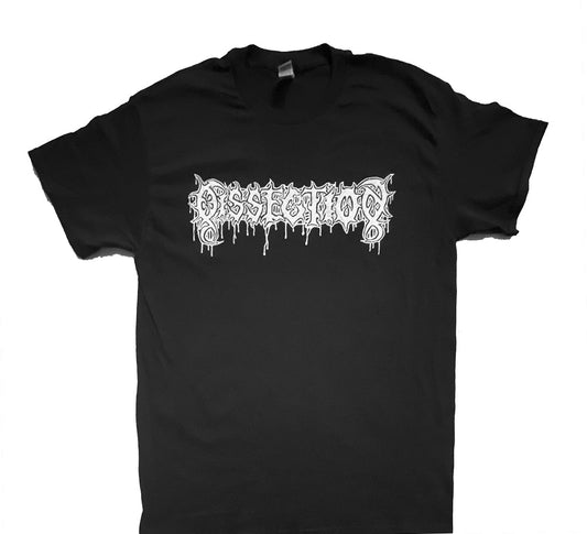 Dissection " Logo " T shirt  black metal Jon