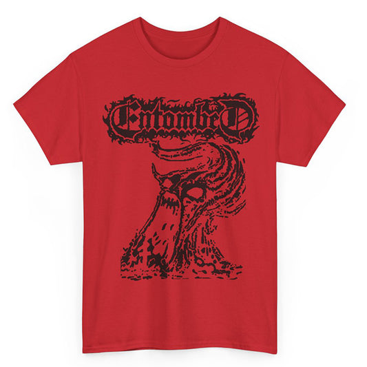 Entombed " Demo "  T shirt Red