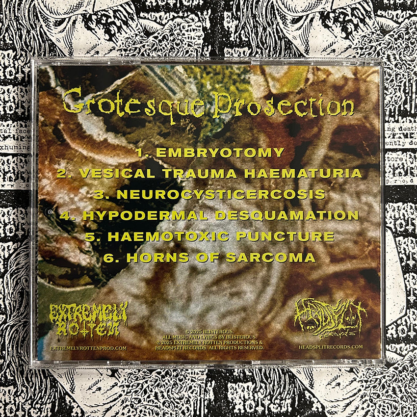 Blisterous "Grotesque Prosecution" MCD CD