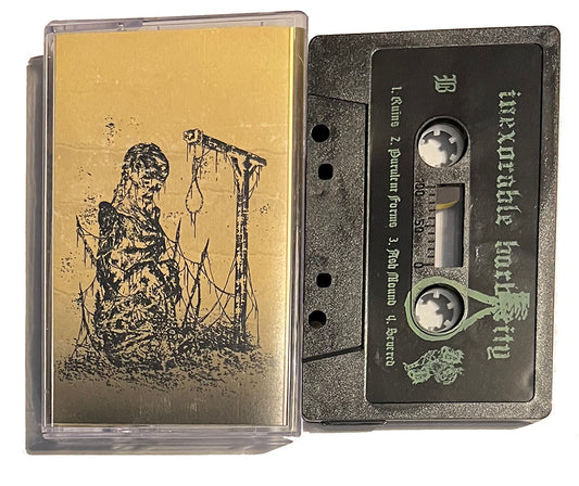 Grotesque Mass " Ruinous Gallows  " Cassette Tape