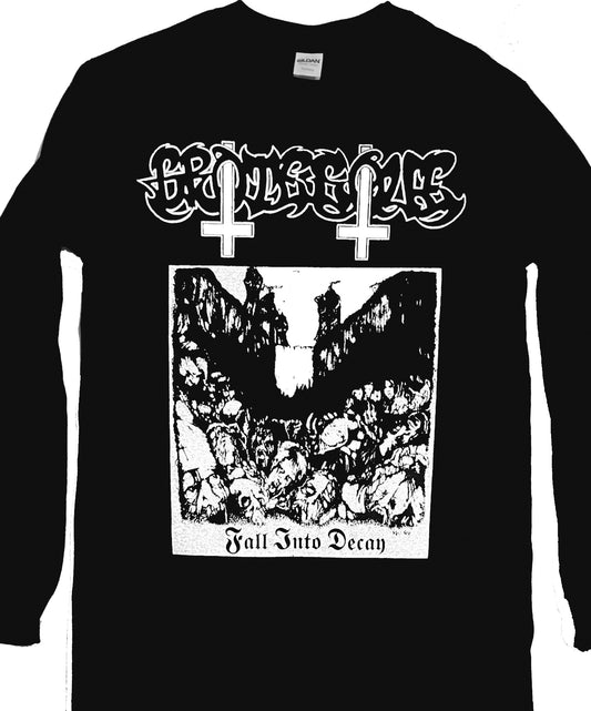 Grotesque " Fall Into Decay " Long Sleeve T shirt