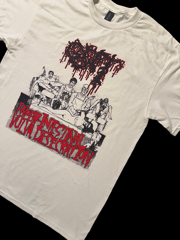 Gut " Hyper-Intestinal Vulva Desecration " T shirt