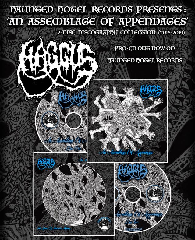 Haggus – An Assemblage Of Appendages " Double CD
