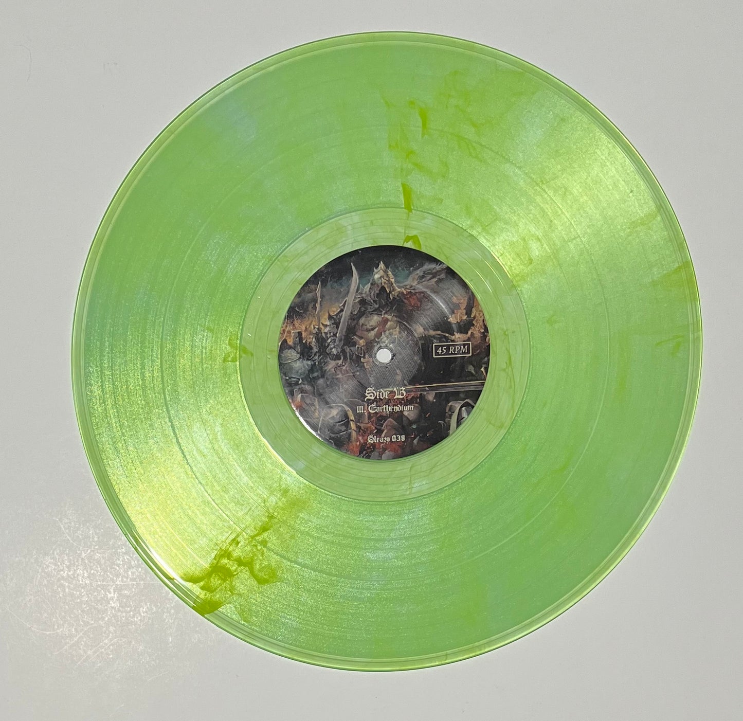 Disma " Earthendium " LP -   Coke Bottle with Yellow see through -  Limited to 444 copies