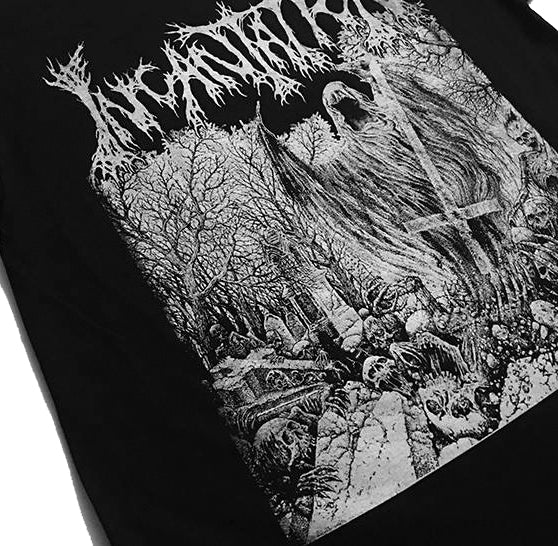 Incantation " Rotting Spiritual Embodiment LONG SLEEVE DEATH METAL T SHIRT