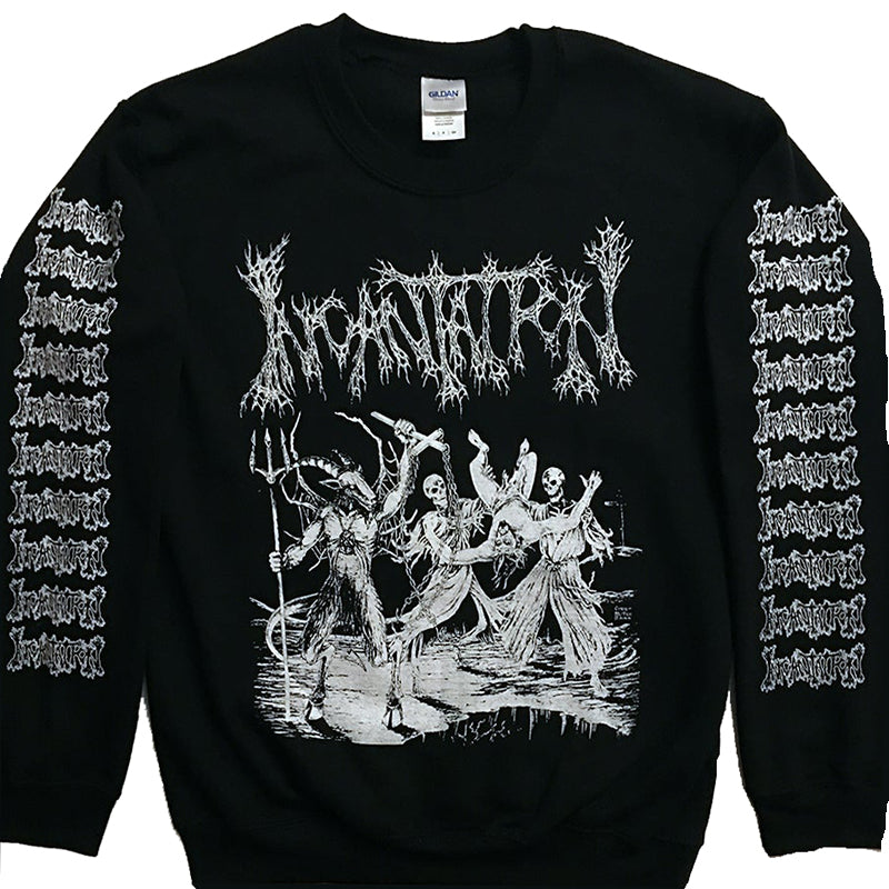 Incantation "Blasphemous Cremation" Sweatshit with sleeve prints