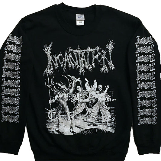 Incantation "Blasphemous Cremation" Sweatshit with sleeve prints