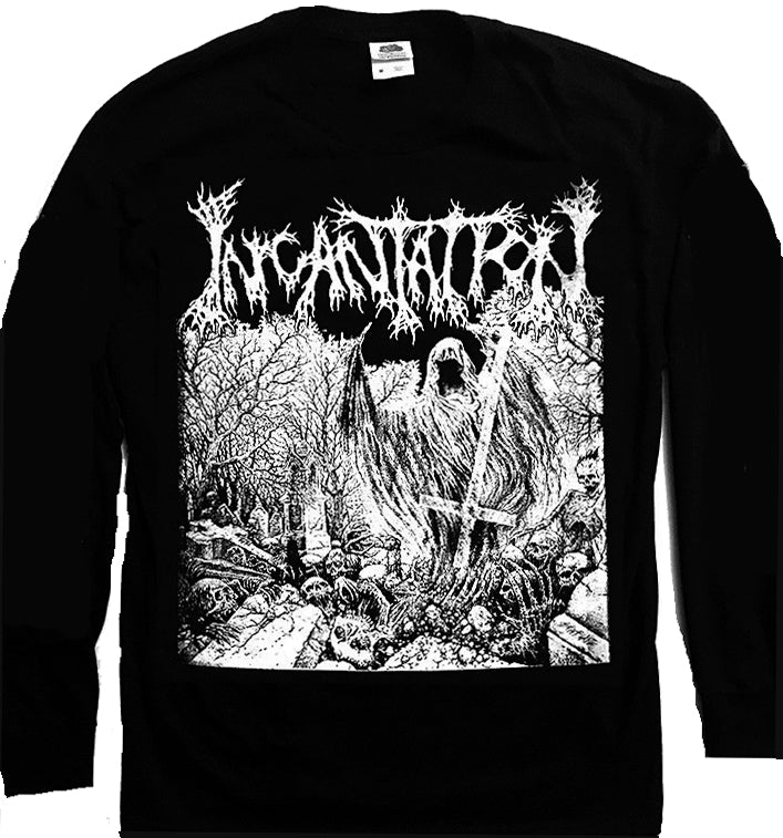 INCANTATION " Rotting Spiritual Embodiment " Long Sleeve T-shirt death metal long sleeve