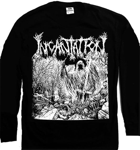 INCANTATION " Rotting Spiritual Embodiment " Long Sleeve T-shirt death metal long sleeve