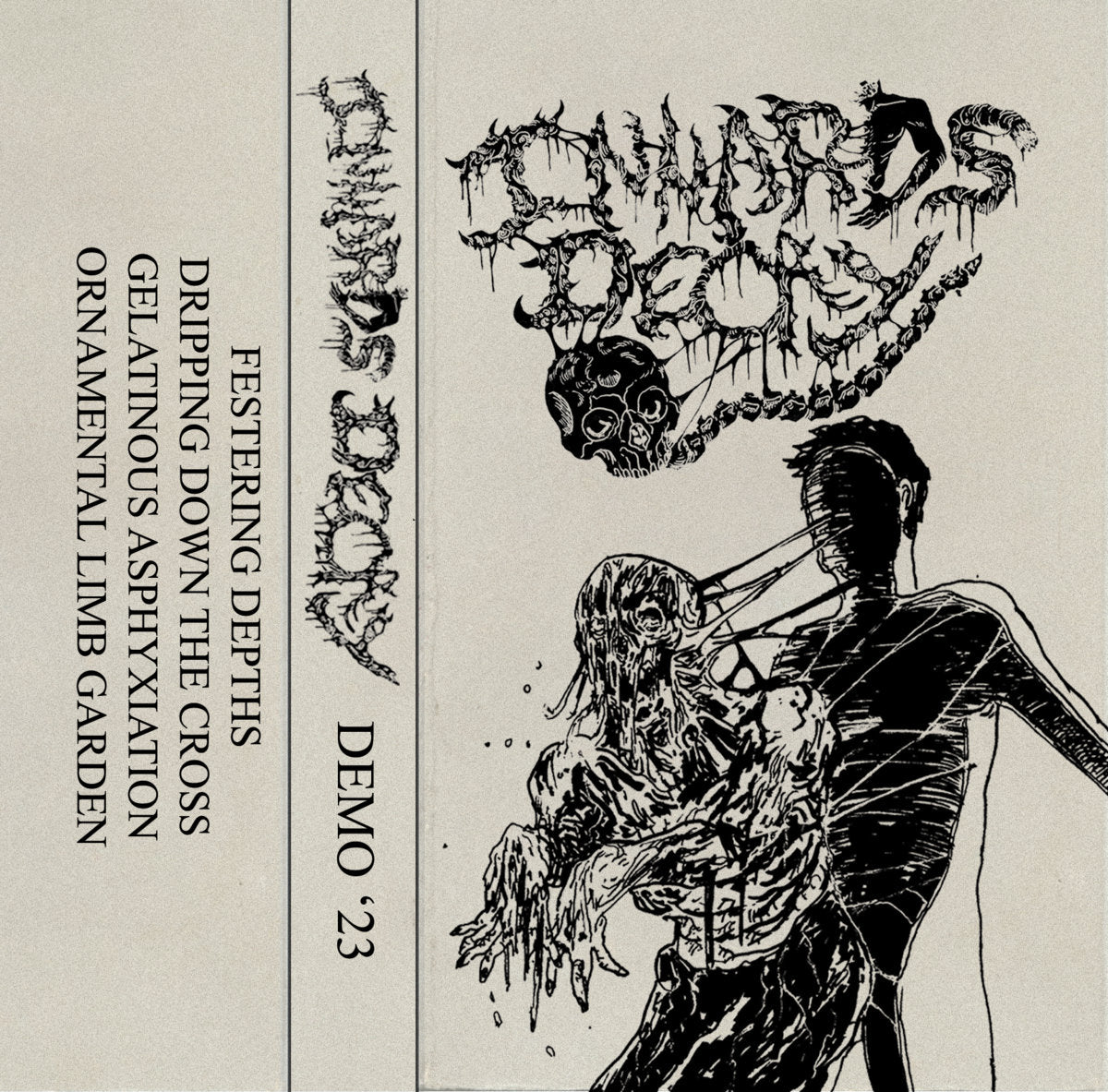 Innards Decay "Demo 23'" Tape     Rancid, proud, obvious worship of the gore obsessive greats.