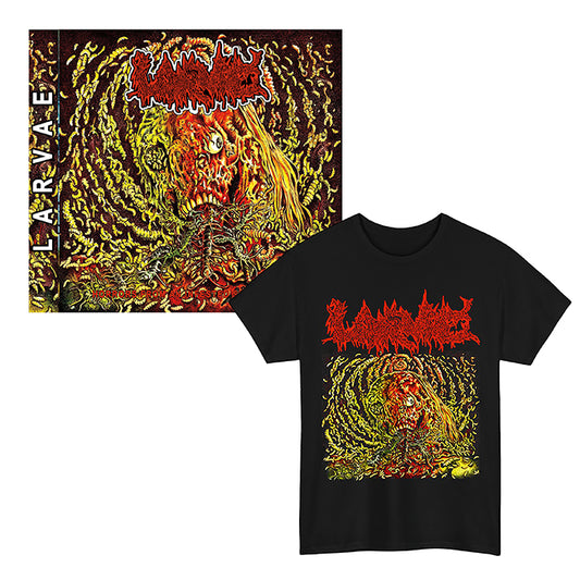 Larvae CD / T shirt - COMBO DEAL