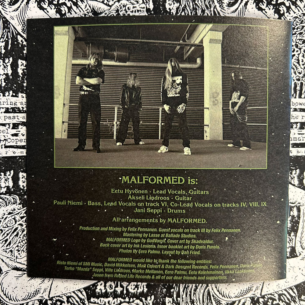 Malformed "Confinement of Flesh" CD