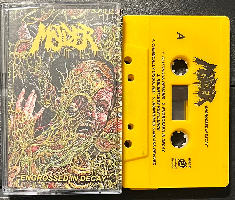 Molder " Engrossed In Decay " Cassette Tape