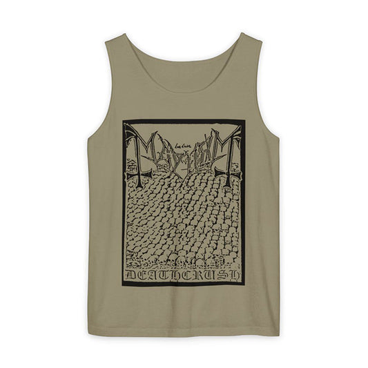 Mayhem " Deathcrush " Demo Tank Top Sand