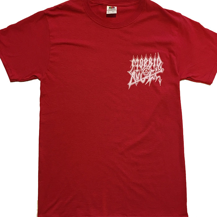 MORBID ANGEL T shirt Red Pocket Logo tee