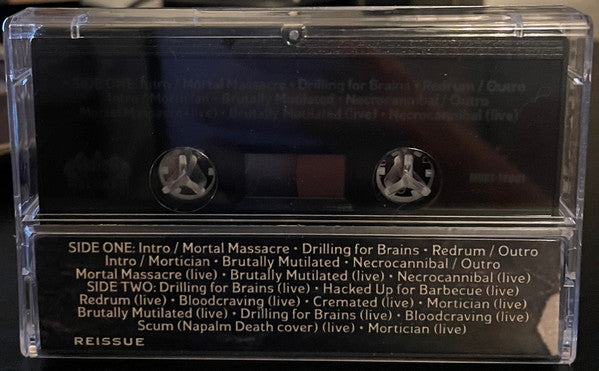 Mortician " Mortal Massacre "  Cassette Tape