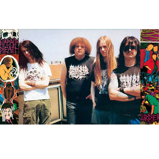 Napalm Death Band Flag Banner Tapestry