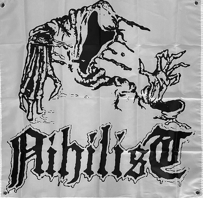 Nihilist " Ghost  "  Banner /  Flag / Tapestry