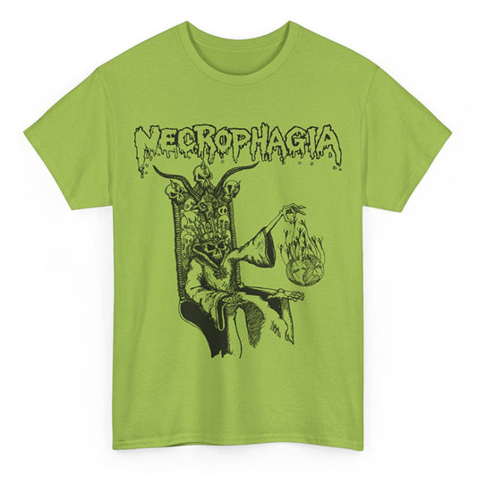 Necrophagia " Rise From The Crypt" T shirt Horror Green