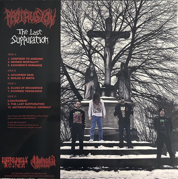 Protrusion " The Last Suppuration " 2 LP