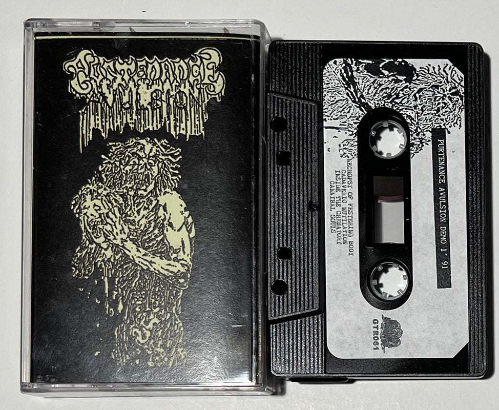 Purtenance Avulsion demo '91 / Purtenance Crown Waits The Immortal Cassette Tape Goatthrone 