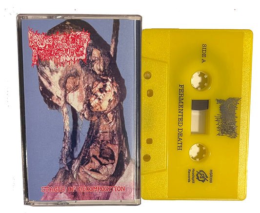 Purulent Remains " Fermented Death / Stages Of Decomposition " Cassette Tape